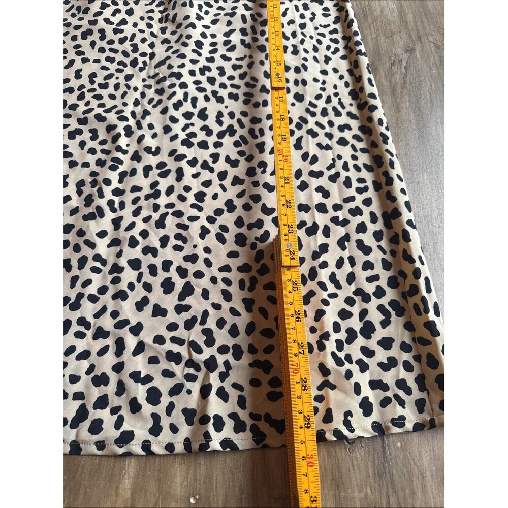 Sanctuary Animal Print Midi Skirt Women Small A Line Pull On Elastic Waist - Picture 3 of 6